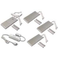 4er-Set LED-Unterb.leuchte 7,5W ww eds m.IR-Sch 61055140208