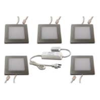 Downlight/spot/floodlight 1x3W 5er Set 61060451002