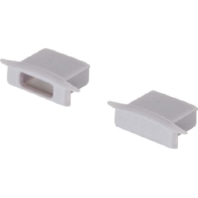 End cap for luminaires Flat3PAK-Set