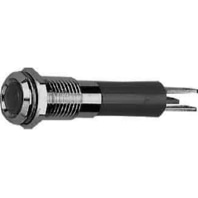 LED-Signall. Flach 5mm 6VD C grn 38018