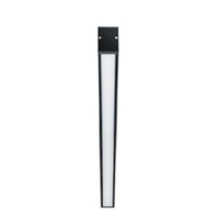 Kanal fr LED-Lichtlinie schwarz, SLOINslim K L2000 BK