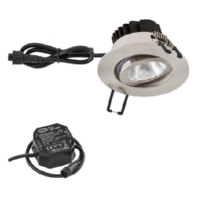 LED-Deckeneinbauleuchte 4000K IP65 edelstahl -optik PC650N61340