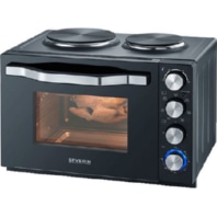 Tabletop baking oven/-grill 2500W TO 2074 sw/eds-geb.