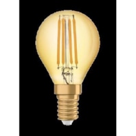 LED-Tropfenlampe E14 gold RL-D22824CE14FILGold