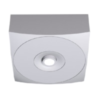 LED-Sicherheitsleuchte Decke, Linsen, quadratisch, EAQL423SC