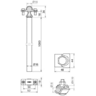 Distanzhalter D16mm L1000mm DH PAE 18 105466