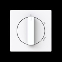 Cover plate for level switch cream white 2542 DR/02-44G