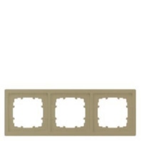 Frame 3-gang gold 5TG1323-0MG