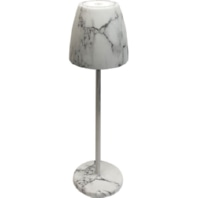 LED-AKKU Tischleuchte 827 Marble WH MT68056