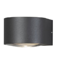 LED-Wandleuchte Gela ab/auf anth 7882-370