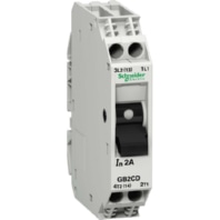 Circuit breaker 2p.16.0A with auxiliary switch, GB2CD21
