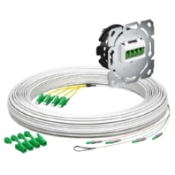 LC-Quad Optic data outlet white 4250028