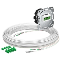 LC-Quad Optic data outlet white 4250033