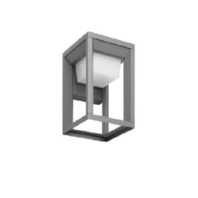 LED-Wandleuchte dunkelgrau 65381103
