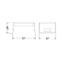 Accessory for luminaires 167 VBC P