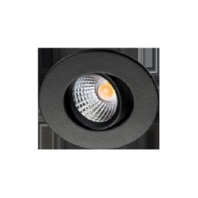 LED-Downlight schwarz 3000K 36D 907020
