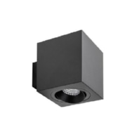Wall-mounted module square black 45212180