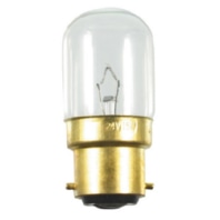 Standard lamp 25W 130V B22d clear 47182