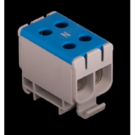 Feed-through terminal block UK 50/2N blau