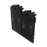 Facade system end cap black 31106-00