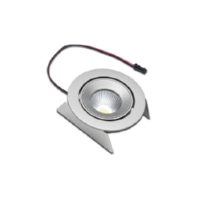 LED-Einbaustrahler 4,8W chrom-matt SR 68-LED 35Gr ww ch