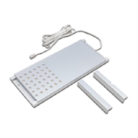 LED-Unterbauleuchte alu-eloxiert LED L-Pad 7,5W nw al