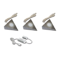3er-Set LED-UB-Leuchte 2-LEDww eds+Trafo15W 61055931102