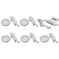 5er-Set LED-Einbauleuchte 3W ww Tr.24/30W 61056958002