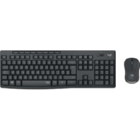 Tastatur/Maus Set SilentTouch,Wireless MK295 graf