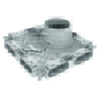 Luftverteiler/-sammler Niedrigbau 8Anschl. 0020231943