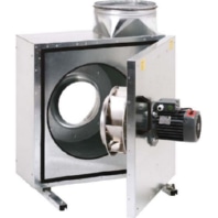 Schallgedmmte Abluftbox AC Modell neu DN250, EKR 25-2