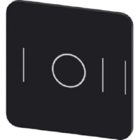 Bezeichnungsschild Symbol: I O II 3SU1900-0AF16-0QK0