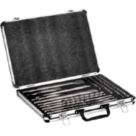 SDS-plus Bohrer-/Mei�elset SP 17teil./Alukoffer 628414000