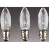 Candle-shaped lamp 3W 16V E10 clear 914139 Bli.3