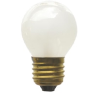 Tropfenlampe 45x69mm E27 24V 15W matt, 43246
