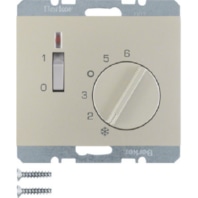 Raumtemperaturregler 24 V mit ffner, Zentralscheibe, 20317104