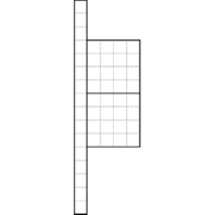 Communication column 3-fold silver BG/KSF 611-20 G-R SM