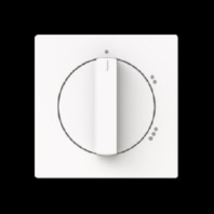 Cover plate for level switch cream white 2542 DR/02-44M