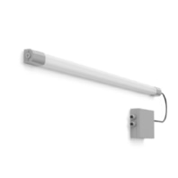 LED-Feuchtraumleuchte 840, ML, EB 3h, grau