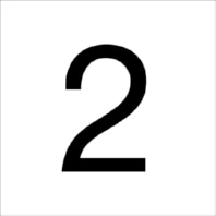 Label for house no. luminaire No. 2 99224.003.2