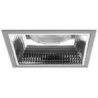 LED-Einbaudownlight 230V 3000K, quadratisch