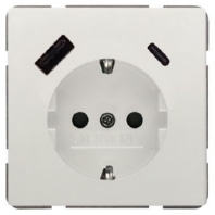DELTA style USB-SCHUKO titanwei 5UB1870-1TW01