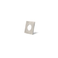Decorative ring square nickel satin, 3432