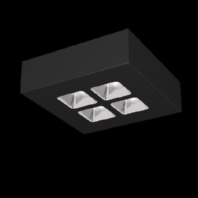 LED-Downlight 840, DALI-2, schwarz MIREFA SPG0330312AQ