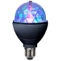 LED-Discolampe E27 RGB rotierend 31595