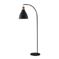 Floor lamp 1x15W LED exchangeable black 57414080