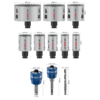 Pro Lochs�gen Set Multi Material 11tlg 2608594432 (Inhalt: 11)
