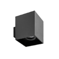 Wall-mounted module square black 45203180