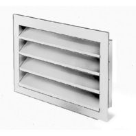 External louvre grille WSG 100/50