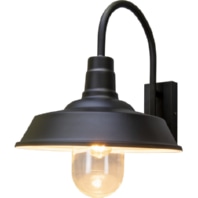 Wandleuchte schwarz 7354-750